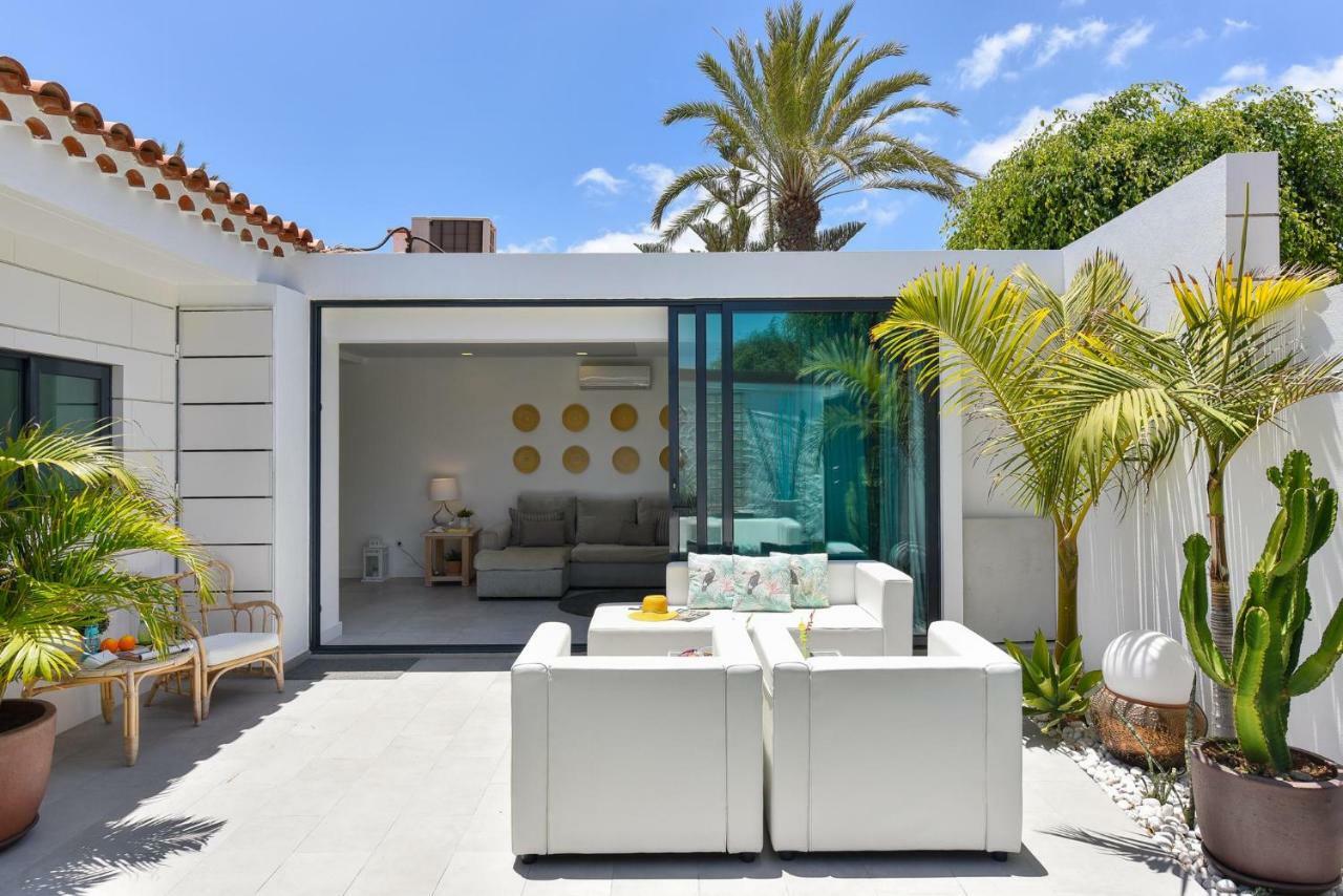 Cozy Bungalow For 6 In Playa Del Ingles Gd04 By Villagrancanaria Exterior foto